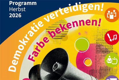 Teilausschnitt aus dem Foto vom Titelbild des Programmheftes aus dem 2.Semester 2026