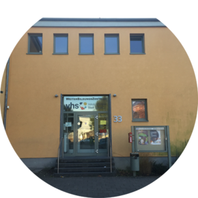 Foto des Weiterbildungszentrums neben der Stadthalle Speyer, Obere Langgasse 33